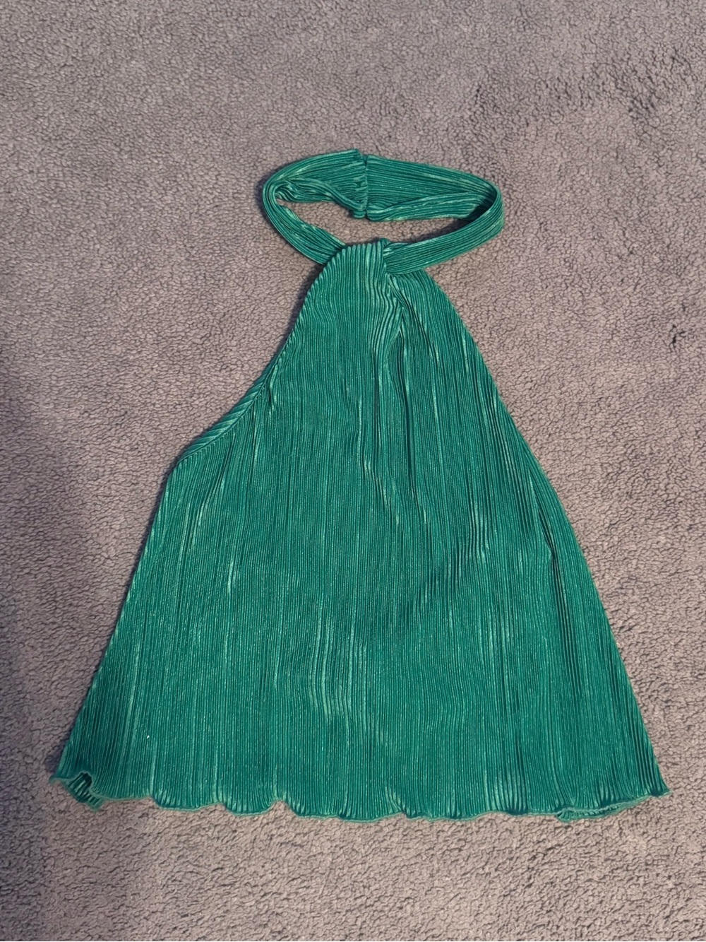 Green Halter Top